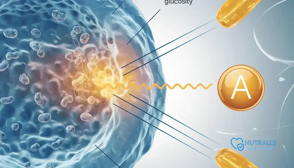 celula de glicose e vitamina A